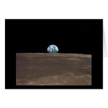 Earthrise - Apollo 11 Greeting Card