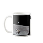 EARTHRISE OVER LUNA! mugs