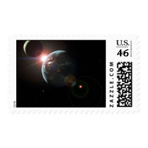 EARTHRISE postage