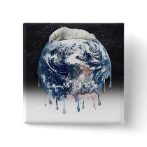 Earth's Bear Hug (w/Half Universe Background) Buttons