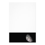 Earth's Moon Customized Stationery