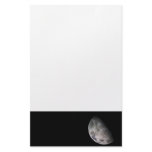 Earth's Moon Customized Stationery
