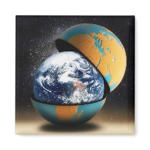 Earths protective cover magnets
