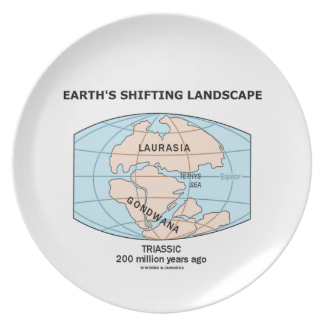 Earth's Shifting Landscape (Triassic) Plate