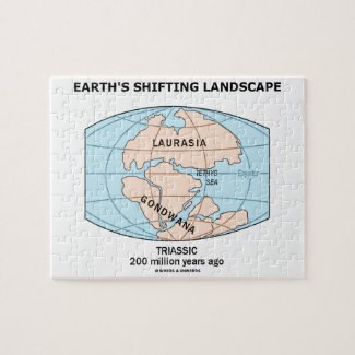 Earth's Shifting Landscape (Triassic) Jigsaw Puzzle
