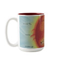 Earth's Sun diagramed mugs