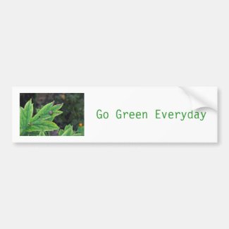 Earth's Tiny Creature Bumper Sticker