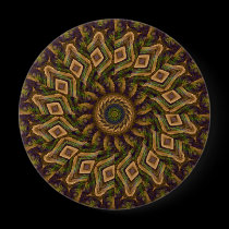Earthspiralz Button by webgrrl Earthspiralz Button