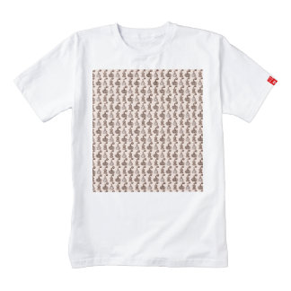 Earthtone coloreó las botellas de perfume playera zazzle HEART