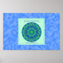 EarthWheel Mandala Print