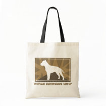 Earthy American Staffordshire Terrier Gifts Canvas Bag