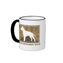 Earthy American Staffordshire Terrier Gifts Mugs