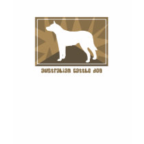 Earthy Australian Cattle Dog Child's TShirt by MenagerieMayhem Earthy Australian Cattle Dog Child's TShirt