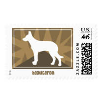 Earthy Beauceron Postage Stamps