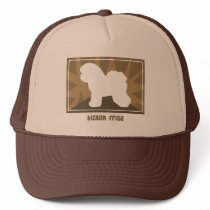 Earthy Bichon Frise Gifts hats