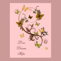 Earthy Butterflies posters