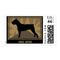 Earthy Cane Corso Postage Stamps