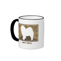 Earthy Chow Chow mugs by MenagerieMayhem Earthy Chow Chow mugs