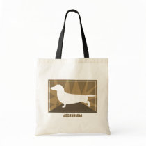 Earthy Dachshund Bag