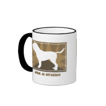 Earthy Dogue de Bordeaux mugs by MenagerieMayhem Earthy Dogue de Bordeaux mugs