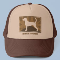 Earthy English Foxhound hats by MenagerieMayhem Earthy English Foxhound hats