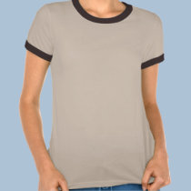 Earthy English Foxhound Ladies t-shirts by MenagerieMayhem Earthy English Foxhound Ladies t-shirts