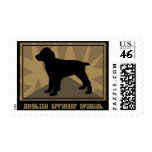 Earthy English Springer Spaniel Postage Stamps
