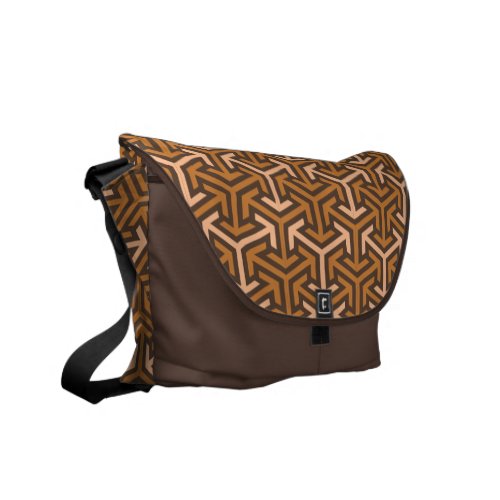 Earthy Geometry Rickshaw Messenger Bag rickshawmessengerbag