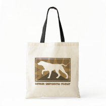 Earthy German Shorthaired Pointer bags