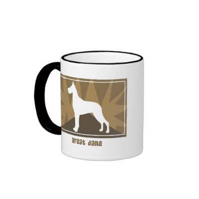 Earthy Great Dane Mug