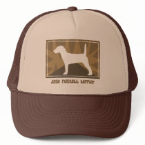 Earthy Jack Russell Terrier hats by MenagerieMayhem Earthy Jack Russell Terrier hats