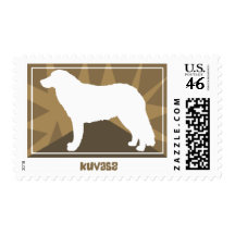 Earthy Kuvasz Postage Stamps