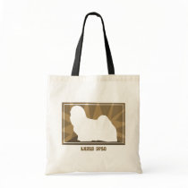 Earthy Lhasa Apso bags