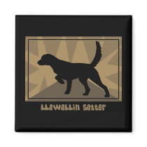 Earthy Llewellin Setter magnets by MenagerieMayhem Earthy Llewellin Setter magnets