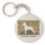 Earthy Min Pin Keychains