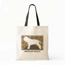 Earthy Neapolitan Mastiff bags by MenagerieMayhem Earthy Neapolitan Mastiff bags