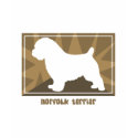 Earthy Norfolk Terrier t-shirts by MenagerieMayhem Earthy Norfolk Terrier t-shirts
