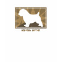 Earthy Norfolk Terrier t-shirts by MenagerieMayhem Earthy Norfolk Terrier t-shirts