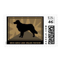 Earthy Nova Scotia Duck Tolling Retriever Postage postage