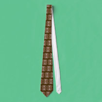 Earthy Pattern Tie