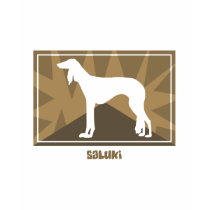Earthy Saluki t-shirts by MenagerieMayhem Earthy Saluki t-shirts