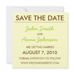 Earthy Save the Date Announcements