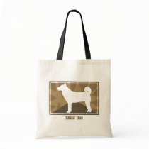 Earthy Shiba Inu bags by MenagerieMayhem Earthy Shiba Inu bags