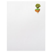 earthy tree monster letterhead