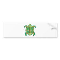 Earthy-Turtle bumper stickers