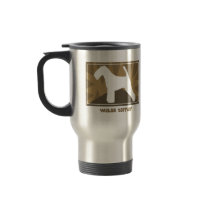 Earthy Welsh Terrier mugs