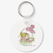 EAS-003 Easter Basket keychains