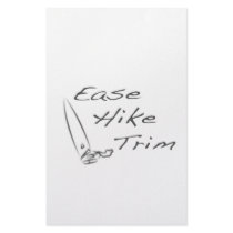 Ease Hike Trim Custom Stationery