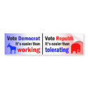 Easier Than Working bumper stickers by ThinkFreely Easier Than Working bumper stickers