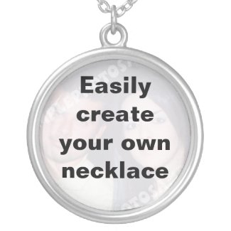 Easily create your necklace Remove the big text! necklace